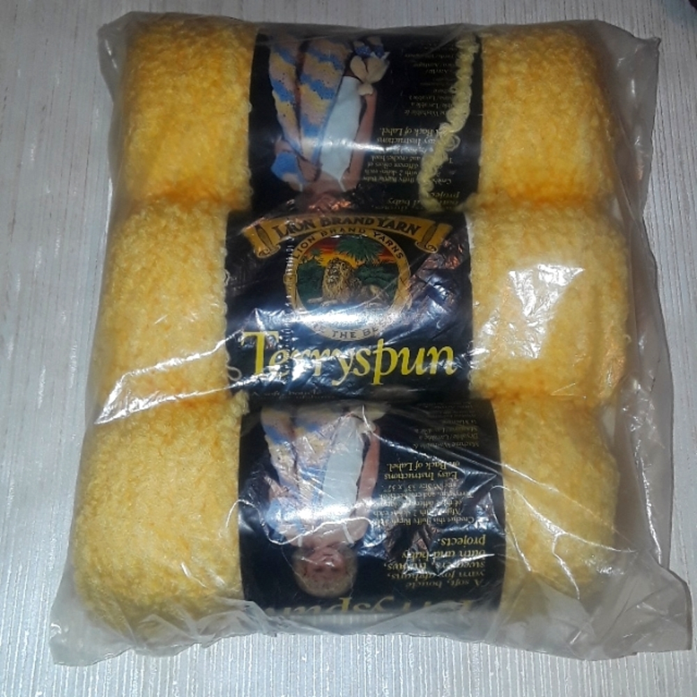 Lion Brand Terryspun yarn
